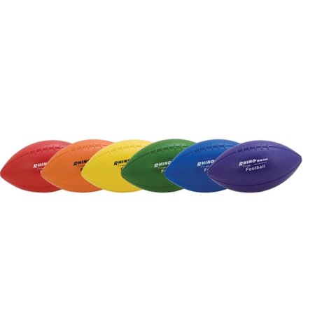 CHAMPION SPORTS 8.5 in. Rhino Skin Ball Set, Multicolor - Set of 6 CH56085